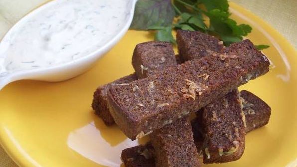 бородинские гренки