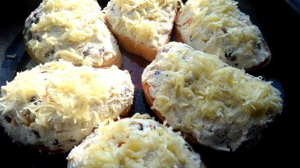 горячие творожные гренки