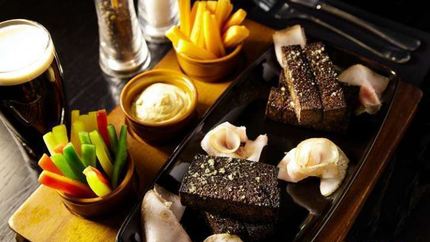 Гренки чесночные