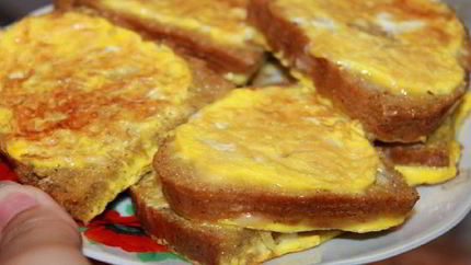 Гренки из батона