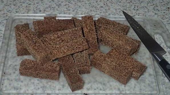 гренки к пиву с чесноком