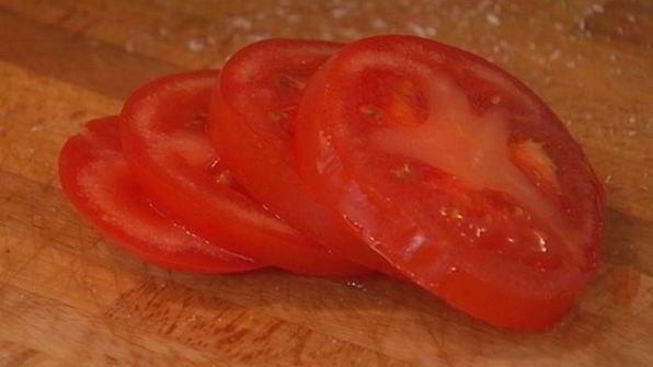 гренки с баклажанами и моцареллой