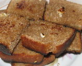 Гренки с чесноком