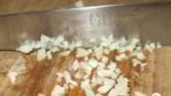 гренки с чесноком