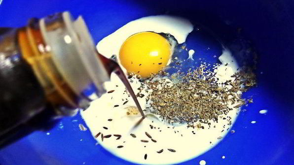 гренки с овощами под сыром