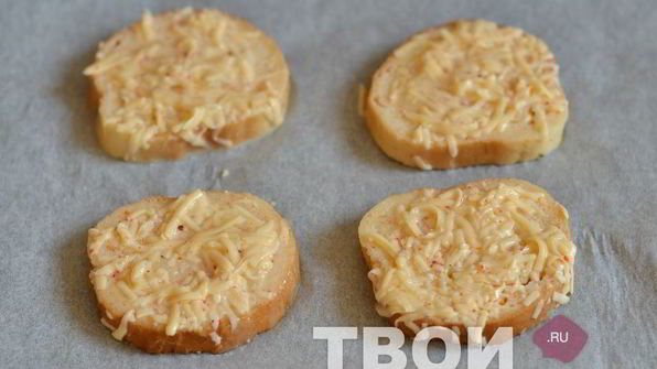 гренки с сыром