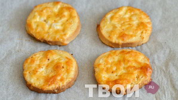 гренки с сыром