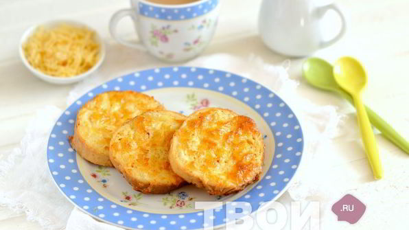гренки с сыром