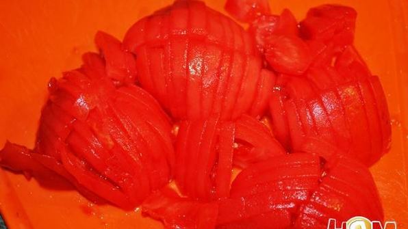 гренки со свининой и овощами