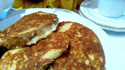 Гренки сырные на завтрак