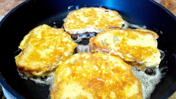 гренки сырные на завтрак