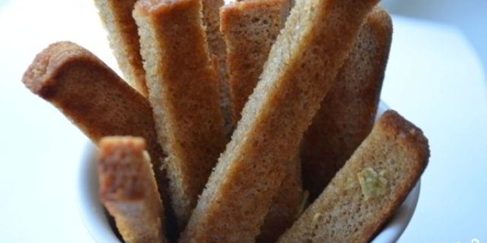 Рецепт гренков в духовке к пиву