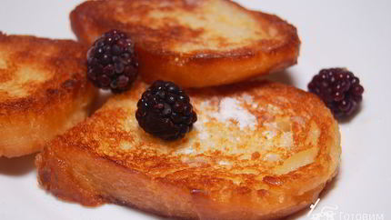 Гренки ванильные