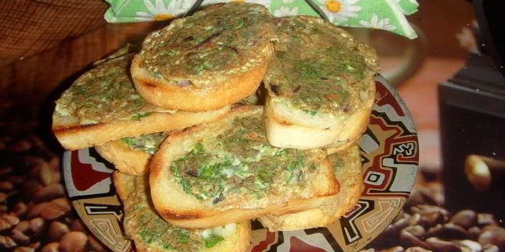 Рецепт гренков