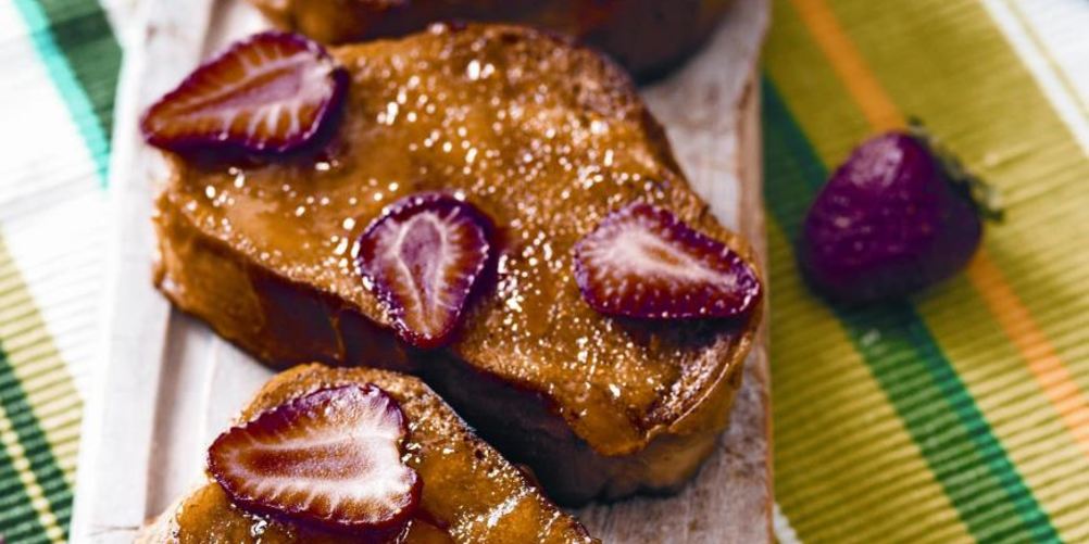 Рецепт сладких гренков без молока и яиц