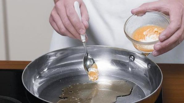 сладкие гренки без молока и яиц