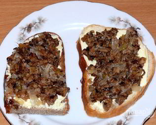 Грибная икра из сушеных грибов