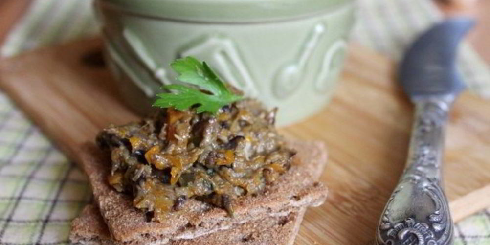 Рецепт грибной икры с овощами