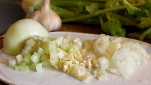 грибная икра с овощами