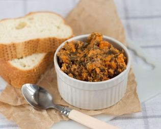 Икра из манки и морской капусты