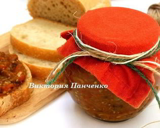 Икра из печеных овощей