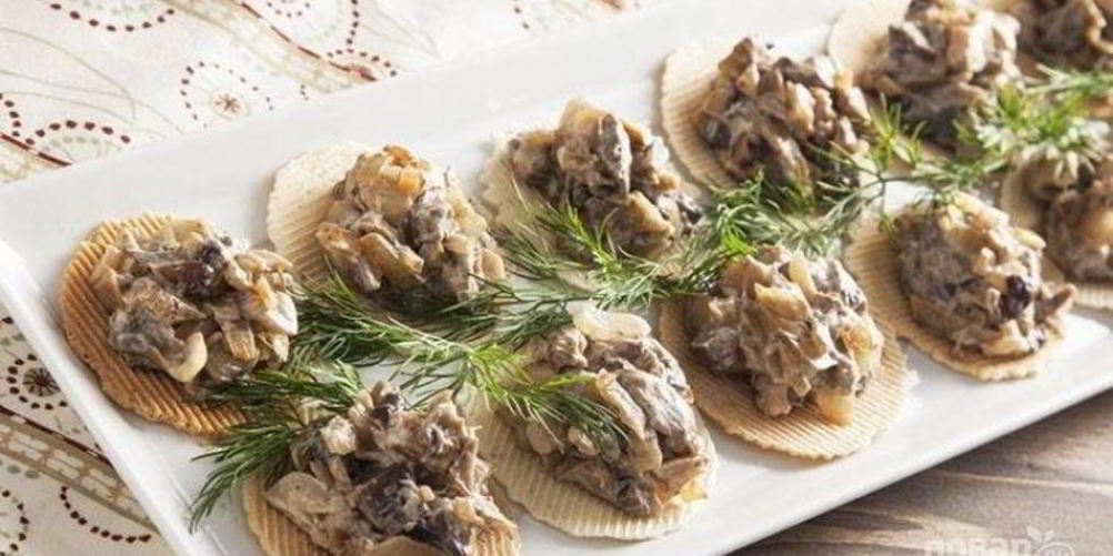 Рецепт икры из замороженных грибов