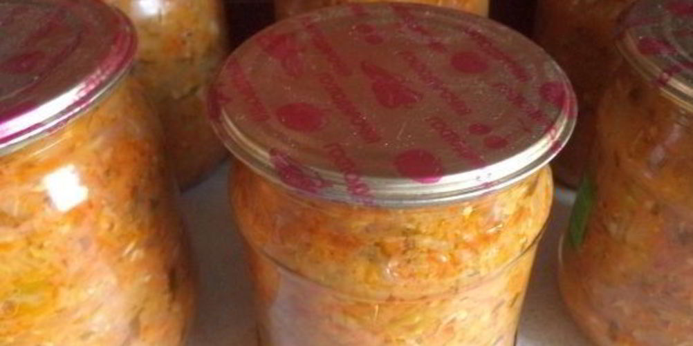 Рецепт икры кабачковой с овощами