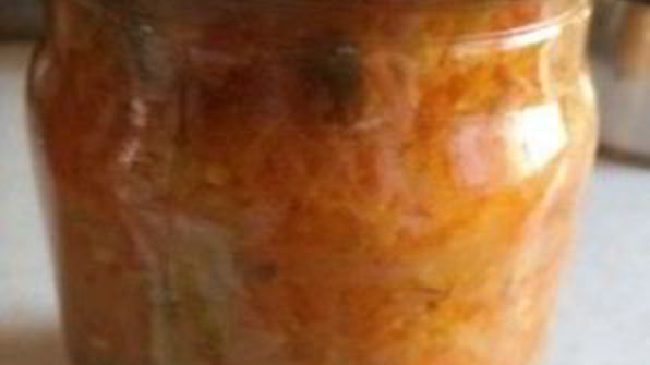 икра кабачковая с овощами