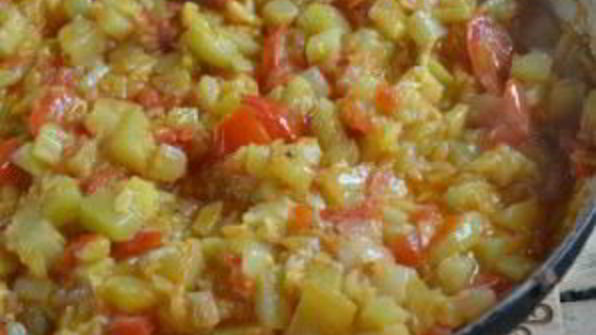 кабачковая икра без мясорубки