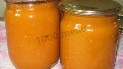 Кабачковая икра без томатной пасты на зиму