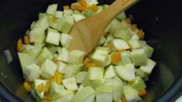 кабачковая икра с морковкой и луком