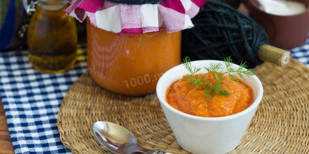 Рецепт кабачковой икры с томатной пастой на зиму