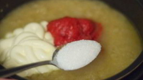 кабачковая икра с томатной пастой в мультиварке