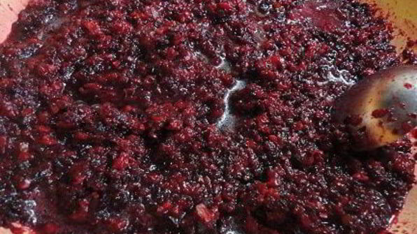 свекольная икра с кориандром