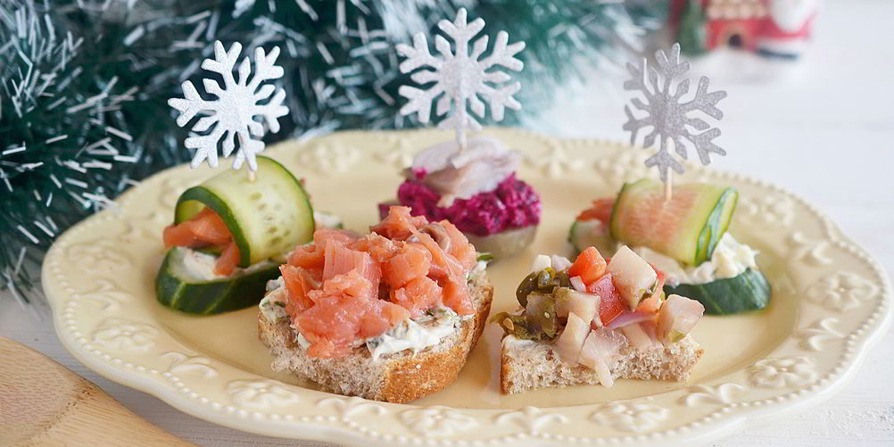 Рецепт ассорти из канапе