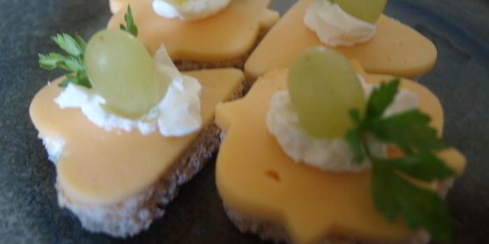 Рецепт фигурных канапе