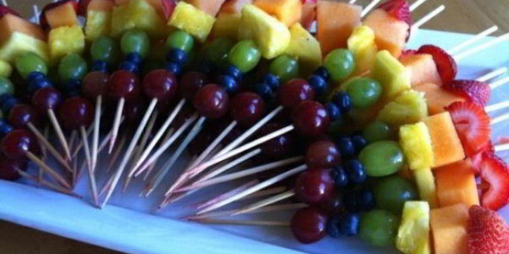 Рецепт фруктовых канапе