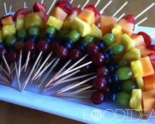 Фруктовые канапе