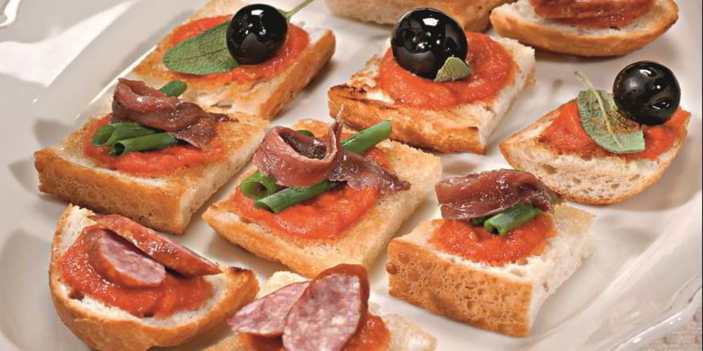 Рецепт канапе для тапас