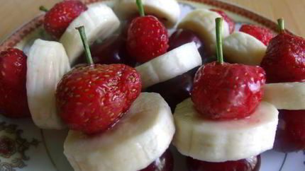 Канапе фруктовое