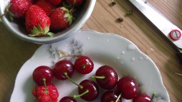 канапе фруктовое