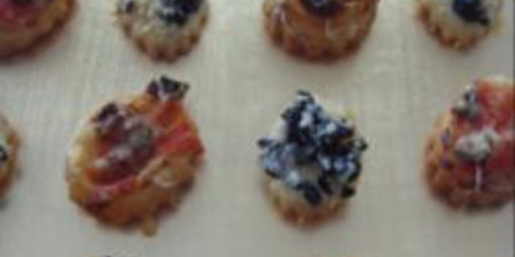 Рецепт канапе из слоеного теста