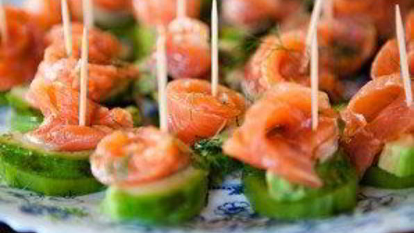 канапе на свадьбу