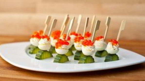 канапе на свадьбу