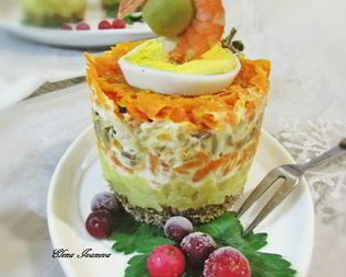 Канапе Праздничное