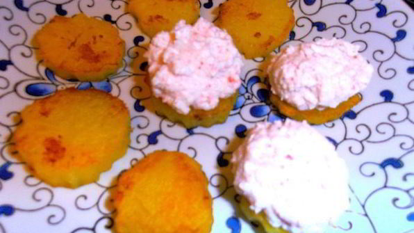 канапе с лососем