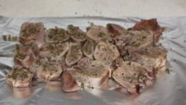 канапе с языком