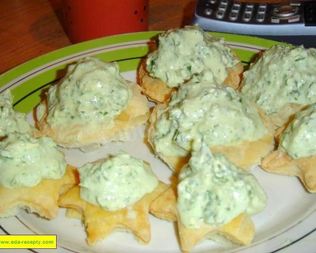 Канапе тарталетки