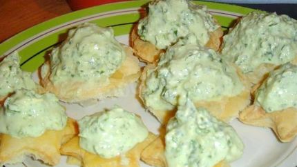 Канапе тарталетки