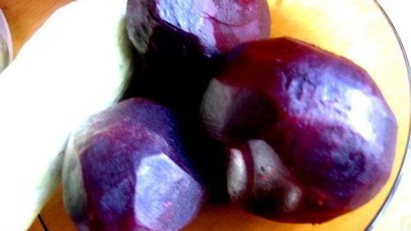 пикантные канапе из свеклы